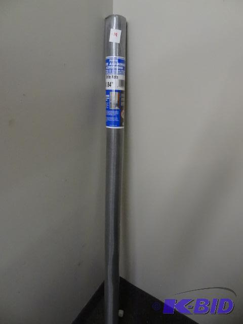 lot 180 image: NEW Brite Kote Aluminum Screening 48 x 84 in...
