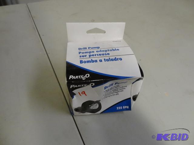 lot 19 image: NEW in Box Parts-2-O Drill Pump. Model FPDMP2...
