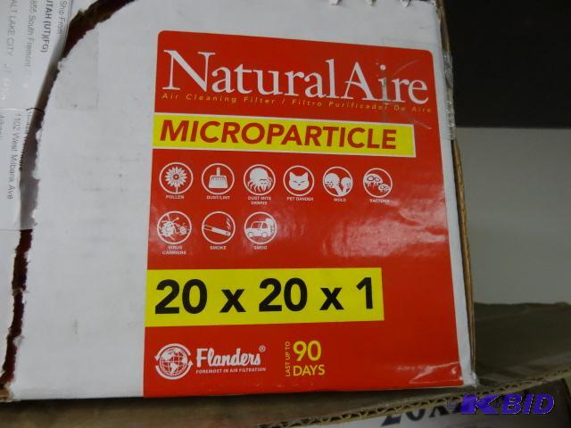 lot 191 image: Qty 12 Natural Aire MicroParticle Air Cleanin...