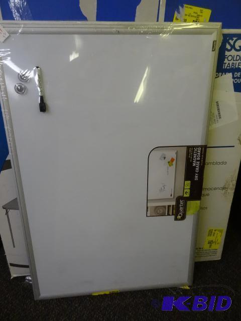lot 197 image: Qty 2 NEW Quartet Magnetic Dry Erase Board (o...