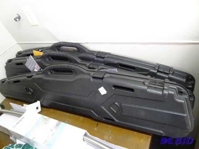 lot 205 image: Qty 3 New Plano ProMax Single Scoped Gun Case...