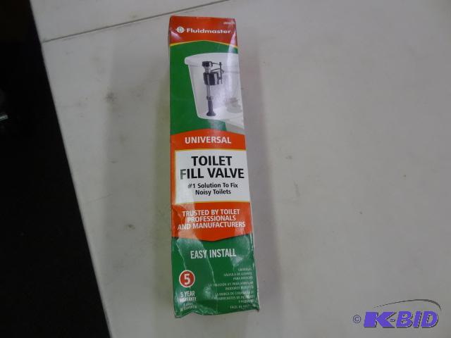 lot 208 image: Qty 4 NEW FluidMaster Toilet Fill Valve Repla...