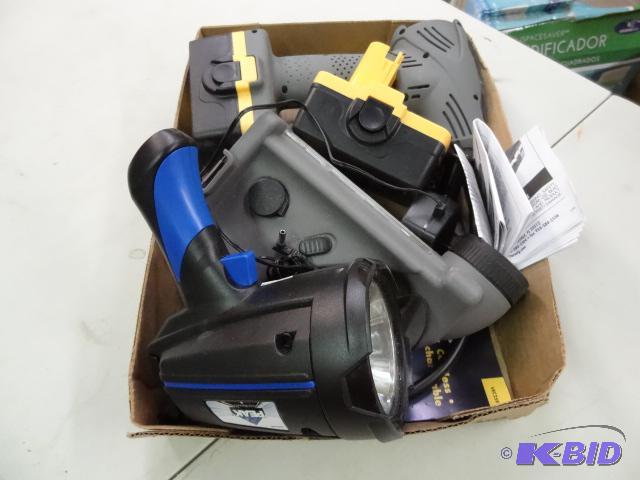 lot 218 image: LOT incl. PEAK 1 Million CP Rechargeable Spot...