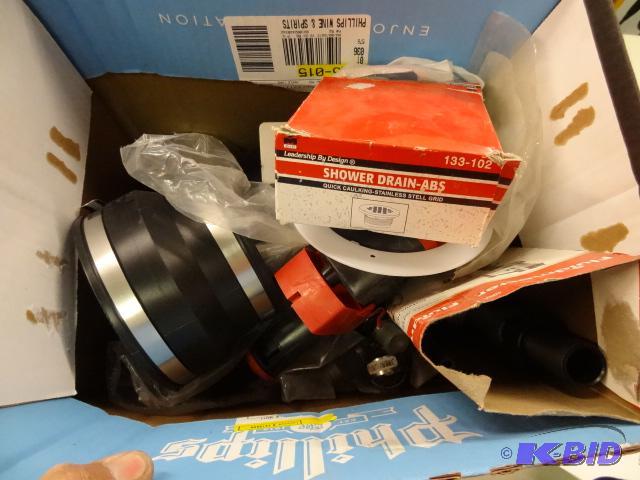 lot 228 image: LARGE MISC LOT incl. Hose Clamps, Rubber Clam...