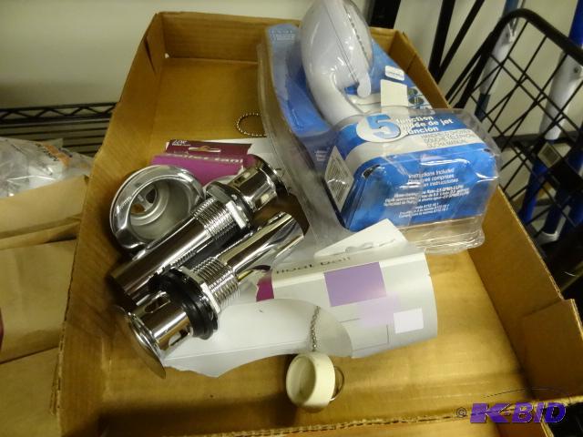 lot 275 image: NEW Plumbing Lot incl. Qty 3 Stainless Steel ...