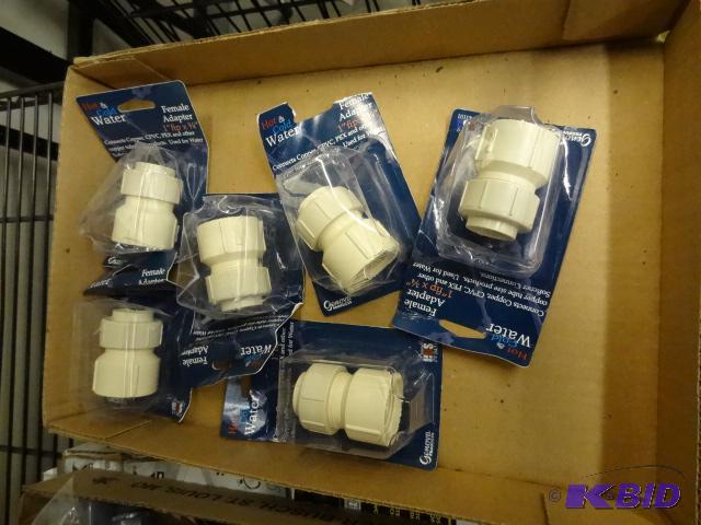 lot 277 image: Qty 6 NEW 1 in FIP x 3  4 in Female Adapter ...