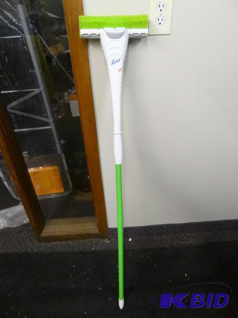 lot 287 image: NEW Lysol Self Wringing Sponge Mop...