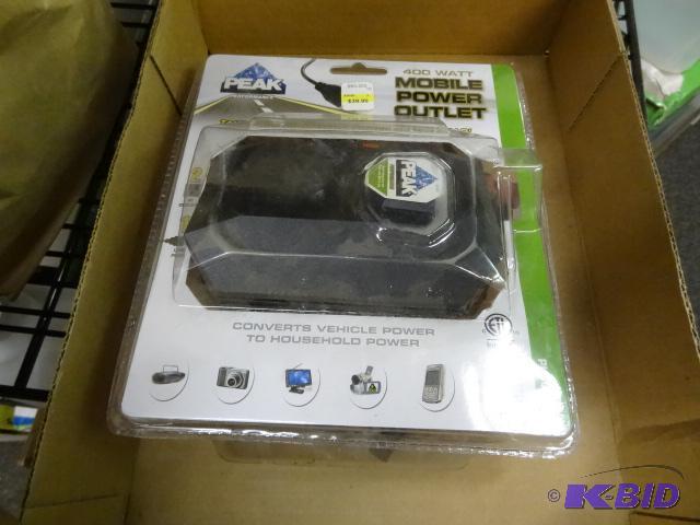 lot 29 image: USED with Box PEAK 400 Watt Mobile Power Outl...