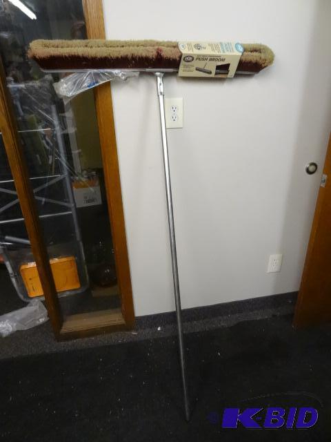 lot 298 image: NEW 36 in Fast Track Professional Push Broom...