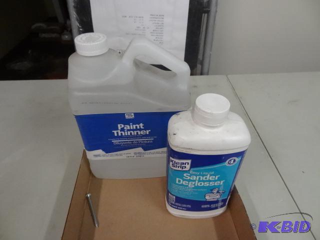 lot 32 image: LOT NEW Klean Strip Paint Thinner 120 oz and ...