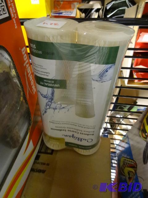 lot 324 image: NEW Culligan 2 Pack Whole House Sediment Filt...
