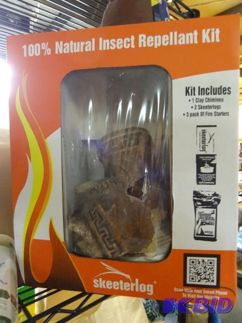 lot 325 image: NEW 2 pc Lot incl. Skeeter Log natural Insect...