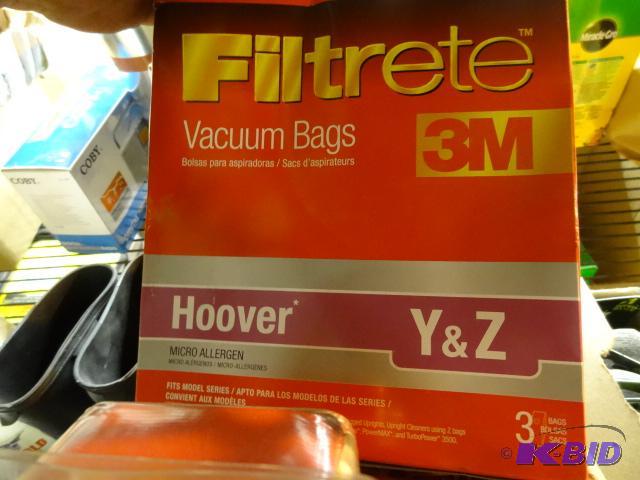 lot 330 image: Qty 17 NEW 3M Filtrete Vacuum Bags. Eureka J,...