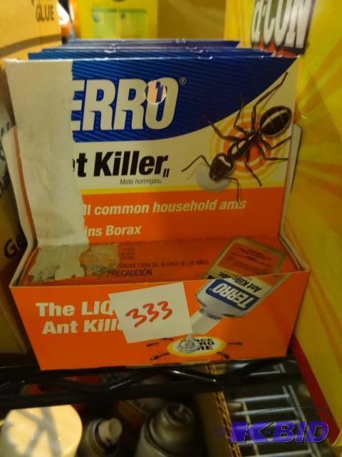 lot 333 image: Qty 5 NEW Packs Terro Liquid Ant Killer...