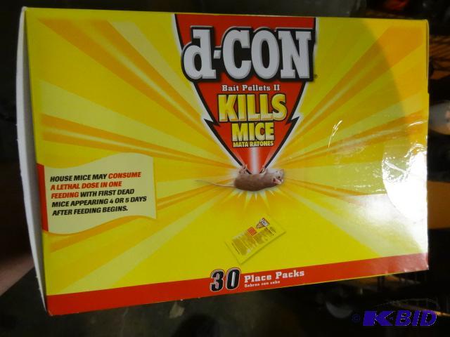lot 334 image: Qty 30 NEW D-Con Bait Pellets II, Kills Mice ...