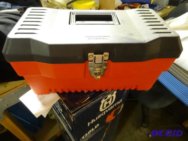 lot 349 image: NEW Stack-On Tool Box...