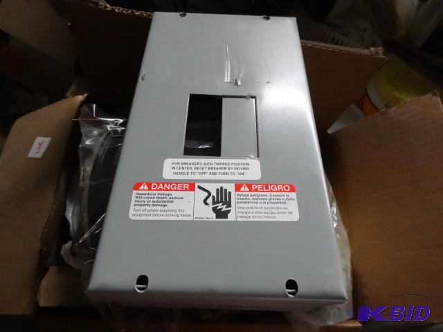 lot 351 image: LOT NEW MISC incl. Electrical Breaker Box, qt...