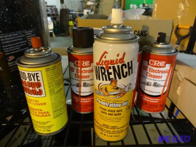 lot 373 image: LOT NEW qty 6 Chemicals incl. Liquid Wrench, ...