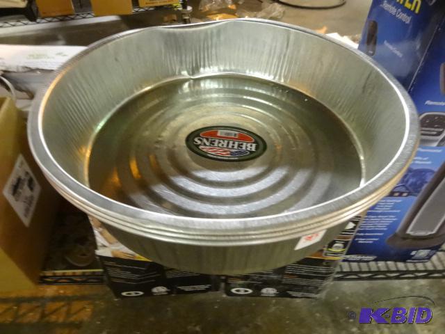 lot 393 image: Qty 3 NEW Behrens High Grade Galvanized Steel...