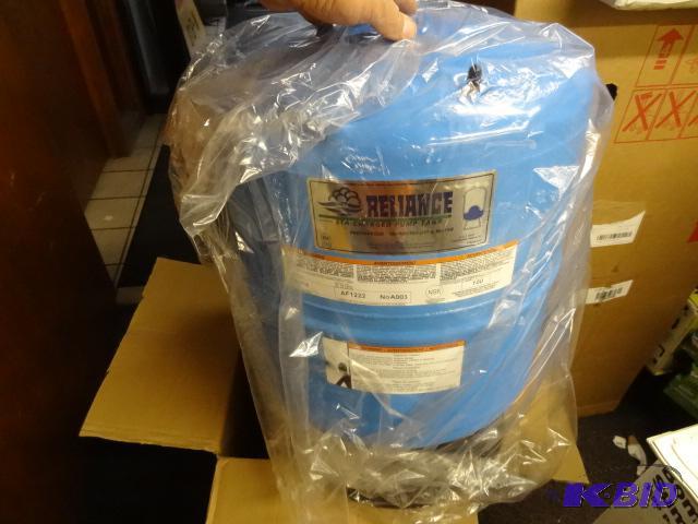 lot 4 image: NEW Reliance Pressurized Water System Tank, 1...