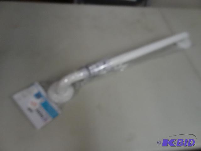lot 40 image: NEW in Box Moen 24 in Grab Bar, White, ADA Co...