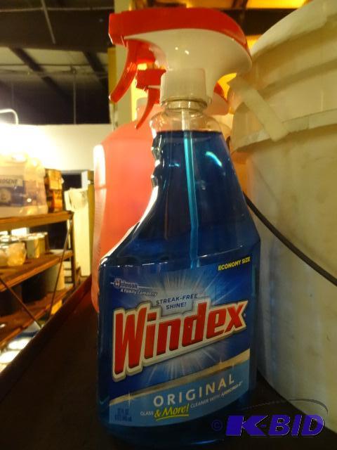 lot 402 image: Qty 2 NEW Windex Original 32 oz ea...