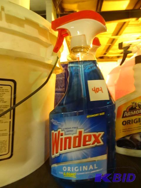 lot 404 image: Qty 2 NEW Windex Original 32 oz ea...