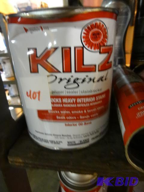 lot 407 image: Qty 2 NEW KILZ Original Primer, Sealer, Stain...