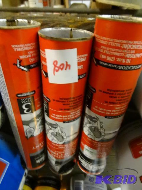 lot 408 image: Qty 3 NEW Black Jack All Weather Roof Cement ...