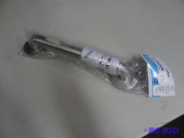 lot 41 image: NEW in Box Moen 12 in Grab Bar, Stainless Ste...