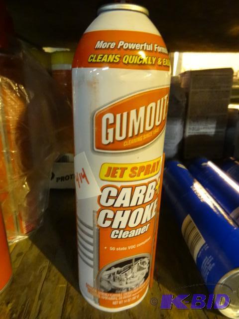 lot 414 image: Qty 2 NEW Gumout Jet Spray Carb and Choke Cle...