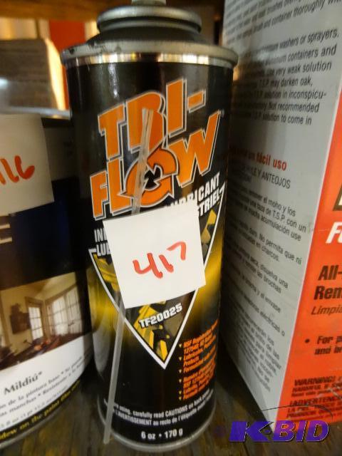 lot 417 image: Qty 2 NEW Tri-Flow Industrial Lubricant 6 oz ...