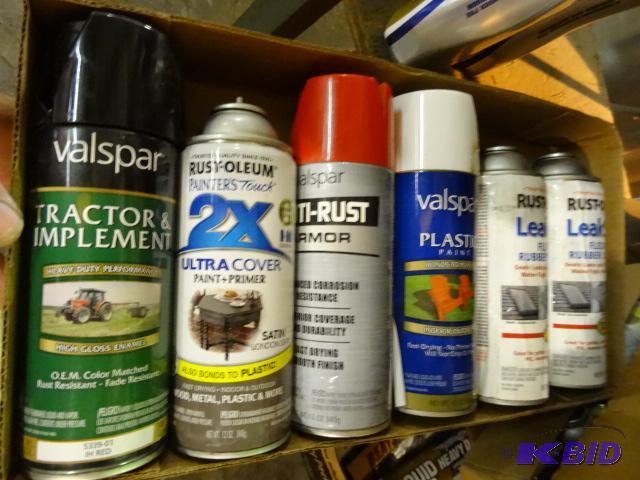 lot 430 image: NEW Spray Paint LOT incl. Rust Oleum 2X Londo...