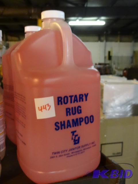 lot 443 image: Qty 2 NEW TCJ Rotary Rug Shampoo 1 gal ea...