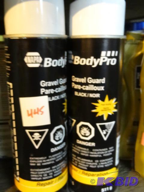 lot 445 image: Qty 4 NEW NAPA Body Pro Spray On Gravel Guard...