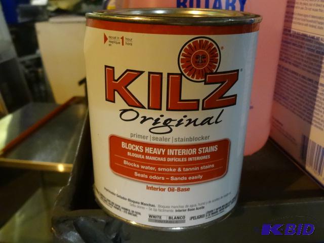 lot 451 image: Qty 2 NEW KILZ Original Primer, Sealer, Stain...