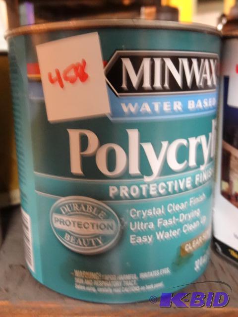 lot 458 image: NEW Minwax Water Based Polycrylic Protective ...