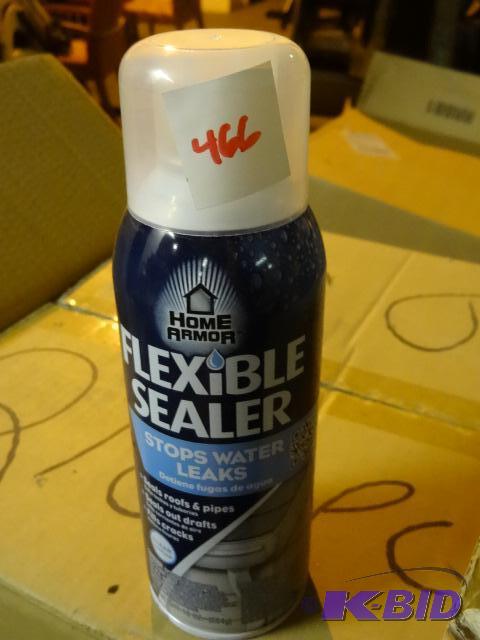 lot 466 image: Qty 4 NEW Flexible Sealer Spray Stops Water L...