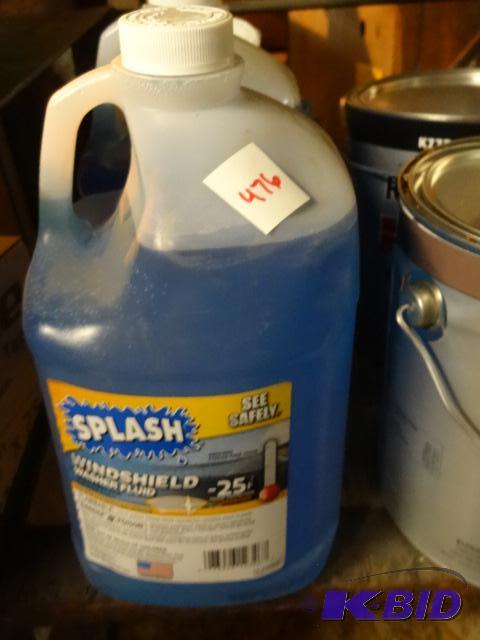 lot 476 image: Qty 2 NEW Splash Winshield Washer Fluid Good ...
