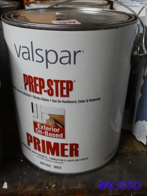 lot 478 image: Qty 2 NEW Valspar Prep-Step Interior  Exteri...