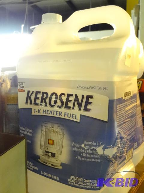 lot 486 image: NEW Kerosene 1-K Heater Fuel, 2.5 gal...