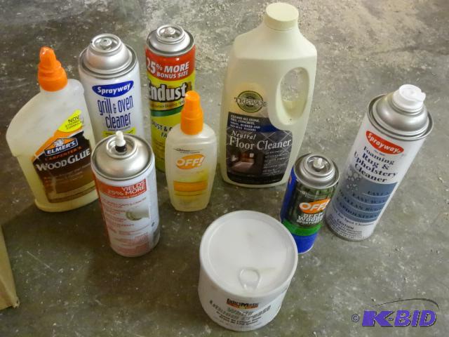 lot 495 image: LOT NEW MISC Chemicals Qty 11 incl. Foaming R...