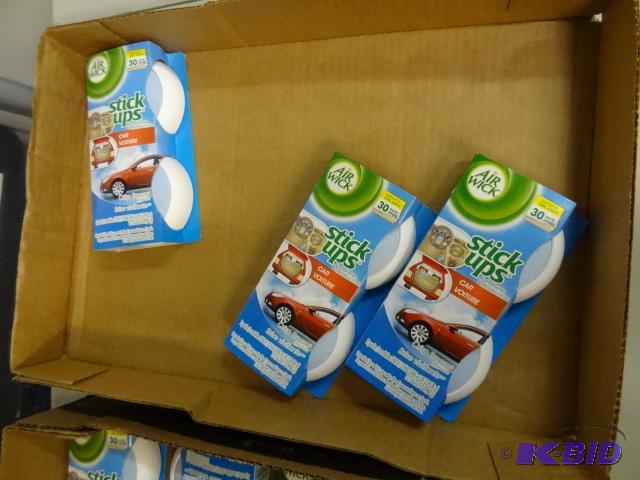 lot 58 image: Qty 3 NEW 2 packs Air Wick Stick-Ups Air Fres...