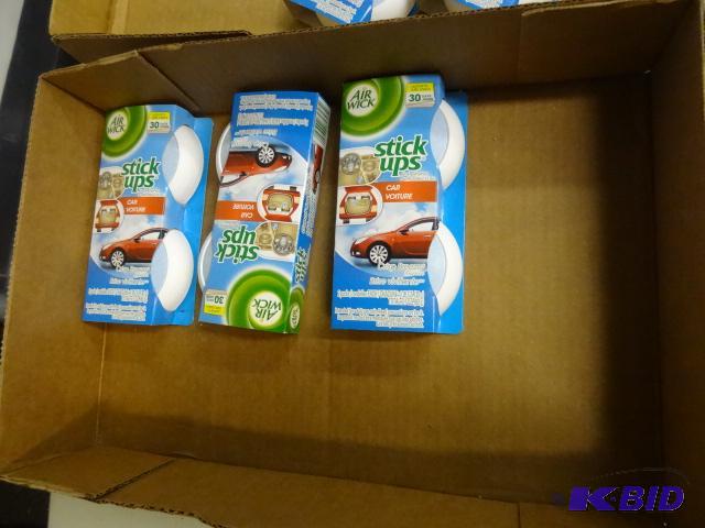 lot 59 image: Qty 3 NEW 2 packs Air Wick Stick-Ups Air Fres...