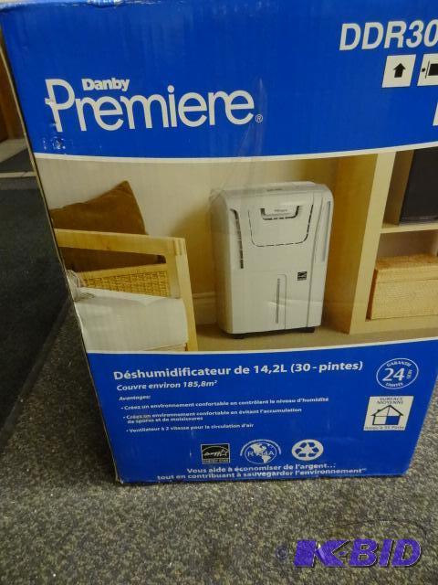 lot 7 image: USED Danby Premiere DeHumidifier Model DDR30A...