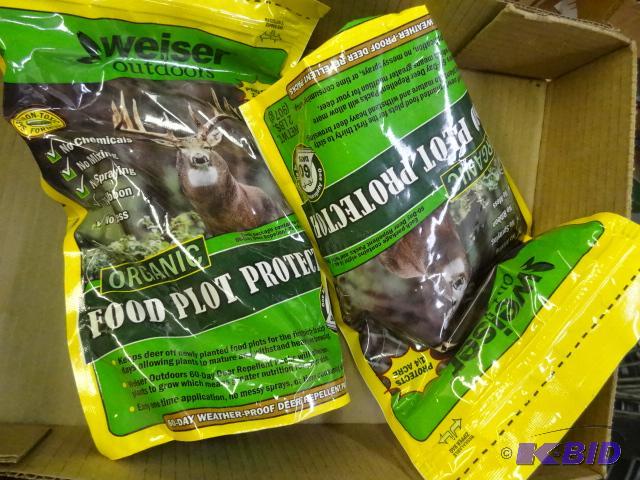 lot 70 image: Qty 2 NEW Weiser Outdoors Deer Repellent Orga...