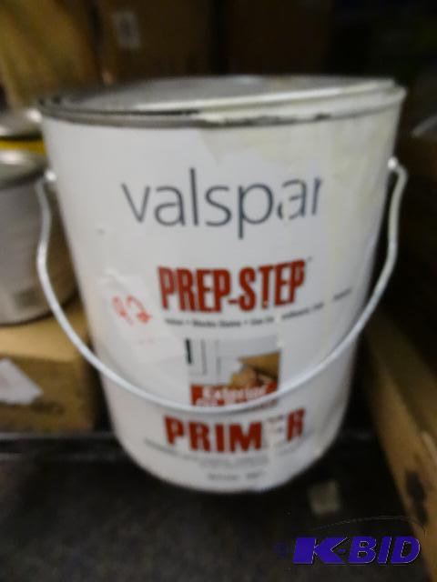 lot 92 image: NEW Valspar Prep-Step Stain Blocking Primer 1...
