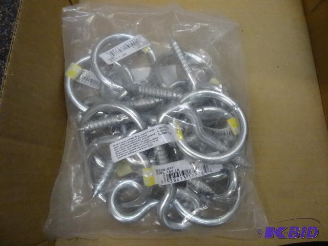 lot 93 image: Qty 10 NEW Stanley Rings with SC Eyes. Zinc p...