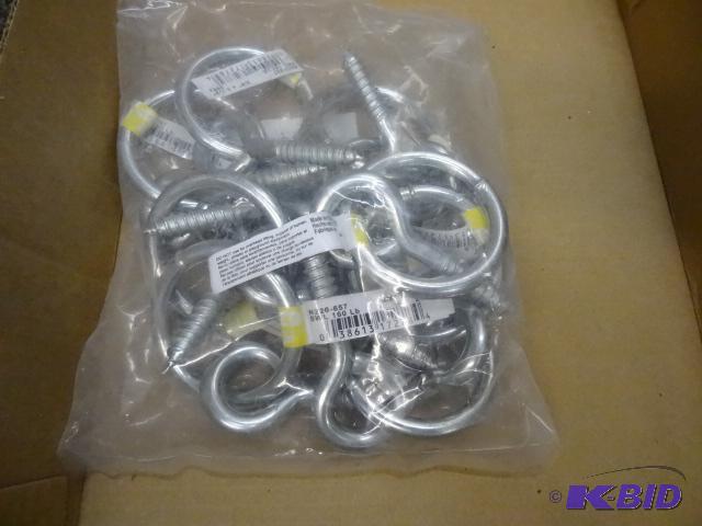 lot 94 image: Qty 10 NEW Stanley Rings with SC Eyes. Zinc p...