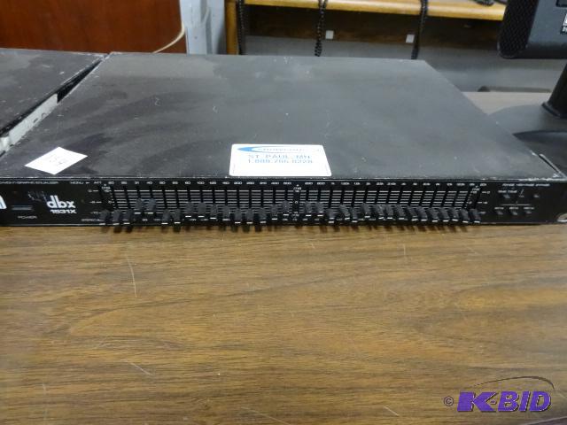 lot 154 image: DBX 1531X stereo mono graphic equalizer. No p...
